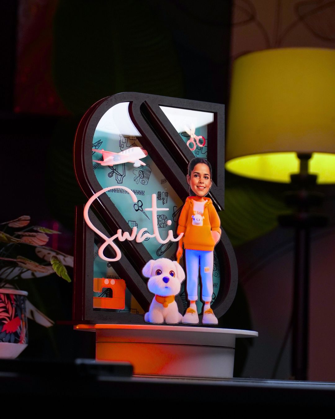 Personalized Alphabet Caricature