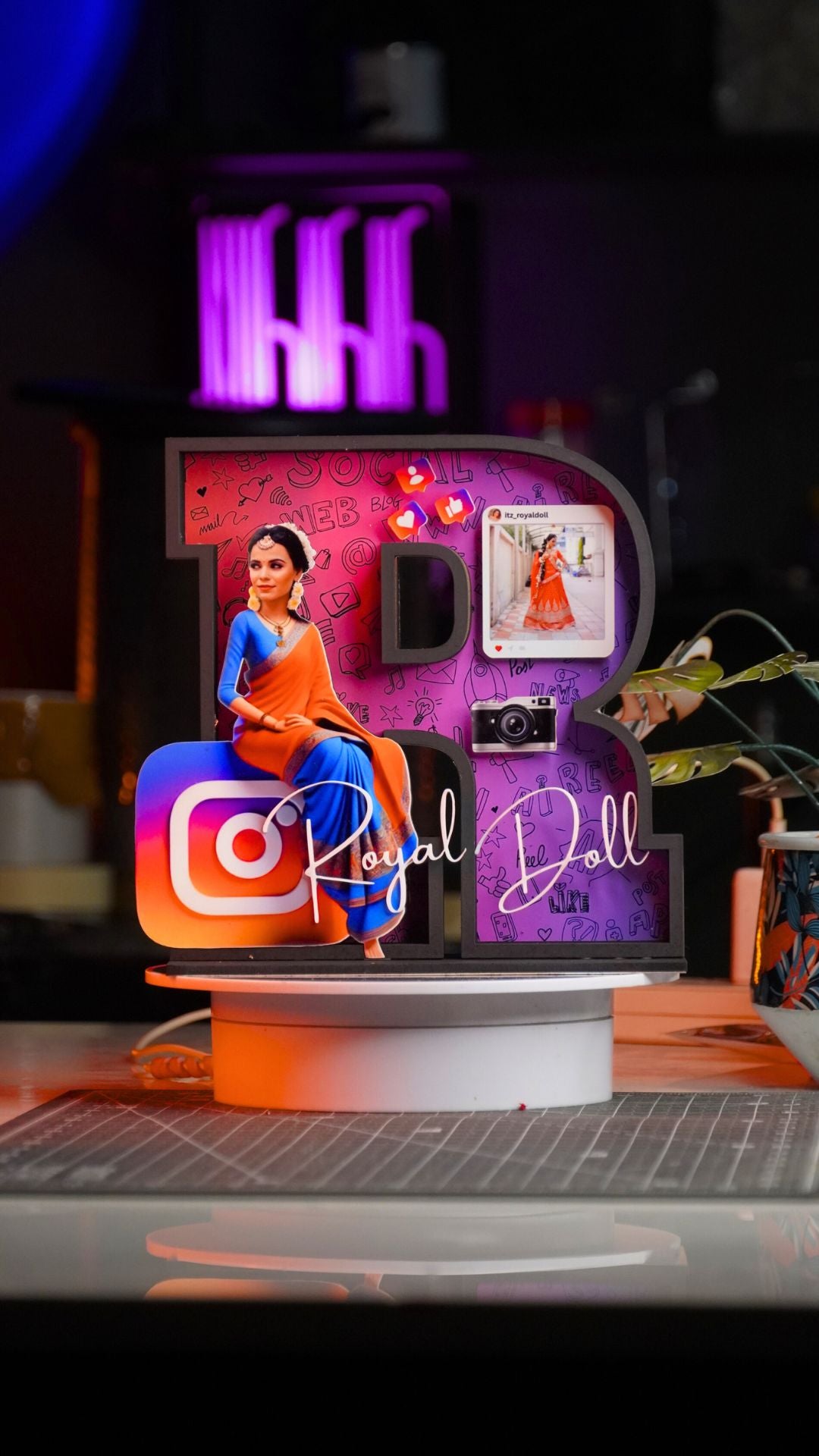 Personalized Alphabet Caricature